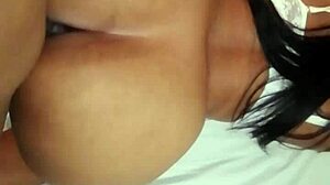 Huge butt latina brunette fucks in hotel plaza 41 with anal