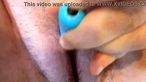 Brittbflyspread4u, how does that vibrator feel on your tight pussy