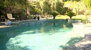 Blonde Seller Lets Buyers Bang Her Anal