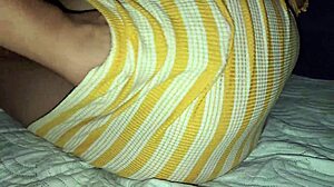 Beautiful couple enjoys hot sex and facial finish