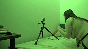 shooting the video with laughter behind the scenes