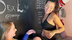 needed a job so sucked hr girl's pussy she came in mouth got internship