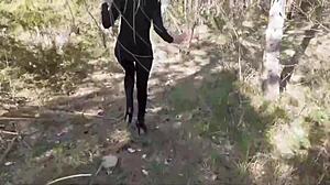 Preview of beautiful long legs in pantyhose