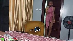 Caught Sneaking In For Big Black Cock Surprise!