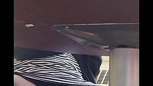 got caught sneaking a vid of my wife’s upskirt moment. didn’t expect her to notice me filming!