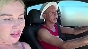 Debauched Alexey Panin, Sugarnadya, and Busty Girlfriend Flash on San Diego Nudist Beach