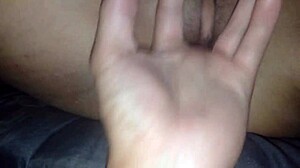 Pretty amateur with shaved pussy in 1on1 fucking