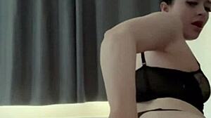 Step Daughter Masturbates While Step Dad Is Next Door