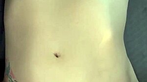 Skinny Young 18+ Hooker Fucked Behind Truck, Kneels for Load in Mouth.