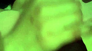 she sucking a monster in intriguing blowjob session.