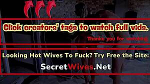 Isn't that her husband? What a dirty neighbor slut!