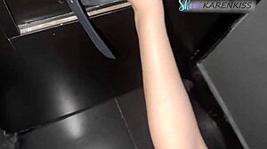 Paying for a stranger's service at the glory hole today in front of my husband