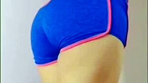 mexican girl gets caught in public shorts seduction