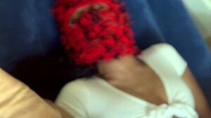 ebony squirting through shorts full video