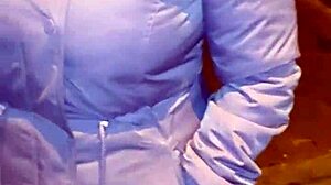 I can't resist my sexy BBW stepmother's taboo exhibitionism.