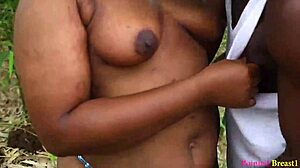 A country walk in the village turns into a hot erotic experience