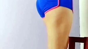 mexican girl gets caught in public shorts seduction