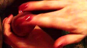 Best handjob footjob and shoejob with cum