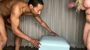 Delicious PAWG queen's deepthroat and doggystyle action.