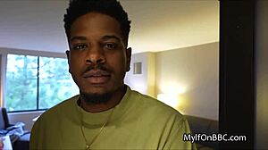 Hot mom and River enjoy surprise big black cock fuck party with blowjobs