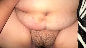 visiting bbw milf neighbor with red pussy