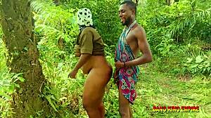 amateur bbw babe enjoys outdoor sex during vacation