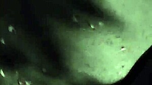 he couldn't hold it and took off the cape on the street with transsexual amateurs.