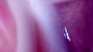 asian girl cums hard on big dildo in masturbation session