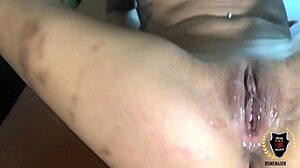 Sexy Rose Isstar Gets Cum on Clit After Doggystyle and Riding