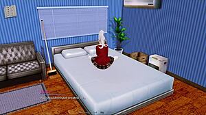 Playing harem hotel 370 in the hotel game 😊