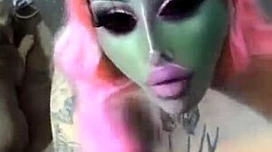 Latina enjoys sucking dick deepthroat