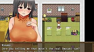 Playing Minako English Hentai Game 2 with cheating wife 😏