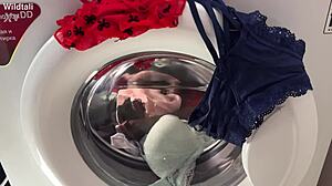 Washing Turns Into Fucking With Anal Toys And Fisting