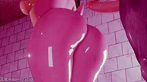 艾米和索尔韦恩酸共享空间变得狂野！