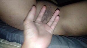 Pretty amateur with shaved pussy in 1on1 fucking