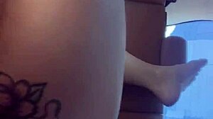 My Very First Squirt in Public!