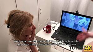 Raw tutor4k guy uses cameras to nail his strict teacher