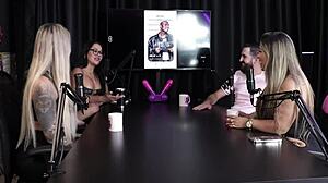 Who Matched Her on Tinder? Juli Figueiró in Sheer Red