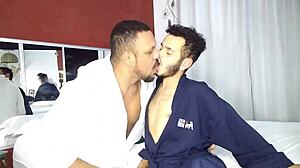 twink waited for uncle to leave and came to daddy's room wanting cock