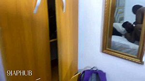 Hard Sex With Big Ass Ebony Step Sister Bent Over