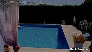 chica maria wars muchasexo with tight pussy and outdoor pool