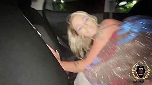 yo, how does rome major slam that blonde nympho in a car?