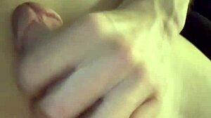 Shaved Hairless Amateur Strokes Monster Cock in Homemade Solo Session