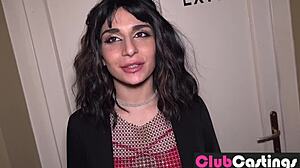 Big cocked Lola in sexy clothes for clubcasting audition
