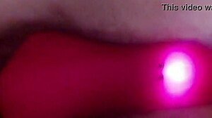 random blowjob turns into toy play with a hot swallow and facial