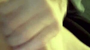 Shaved Hairless Amateur Strokes Monster Cock in Homemade Solo Session