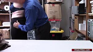 Teen shoplifter gets into some hot water with police officer