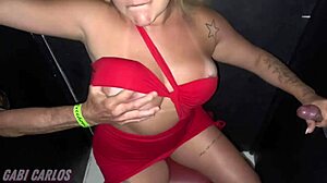 Wild Sex with Intense Desire at Glory Hole in Florianópolis Swing House!