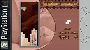 Tetris with an erotic twist on the PlayStation 1