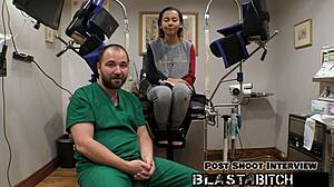 Kalani Luana gets her breasts blasted with cum in POV